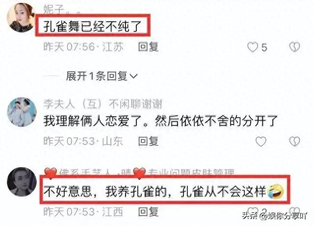 杨丽萍为达艺术效果与男舞伴贴胸来回跳动，却被网友嘲讽不正经