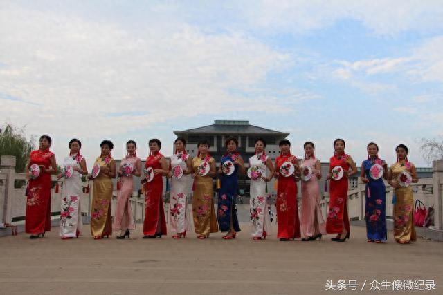 河南淮滨——古风神韵旗袍装，淮河女秀出江南美