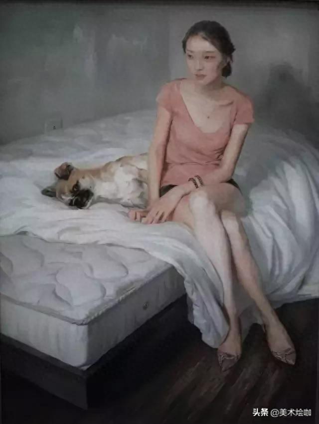 美人惜美人，中央美院美女画家油画作品，画的全都是美人