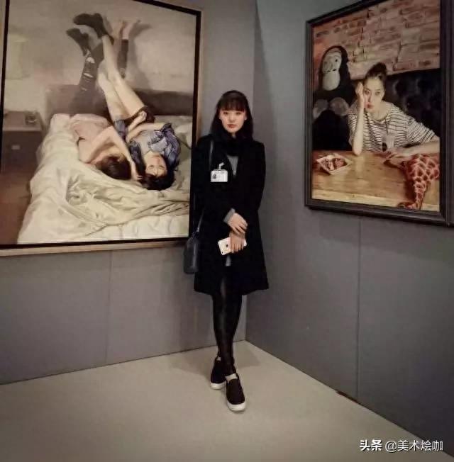 美人惜美人，中央美院美女画家油画作品，画的全都是美人