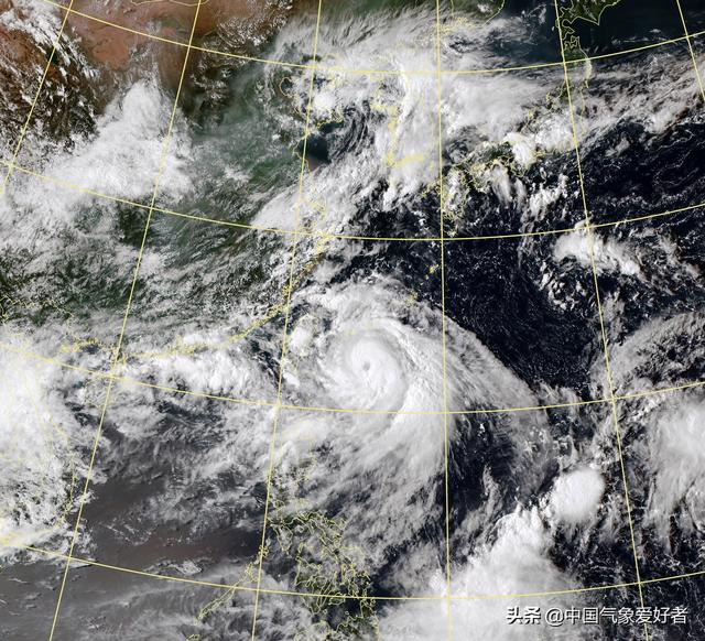 高清卫星图确认：玲玲台风眼犀利，将成强台风或超强台风