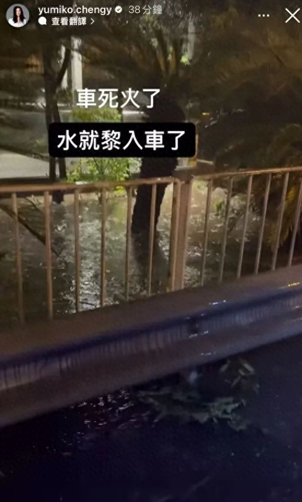 知名香港女星雨夜开车直呼恐怖！暴雨已致2人死亡1人失踪，117人受伤就医