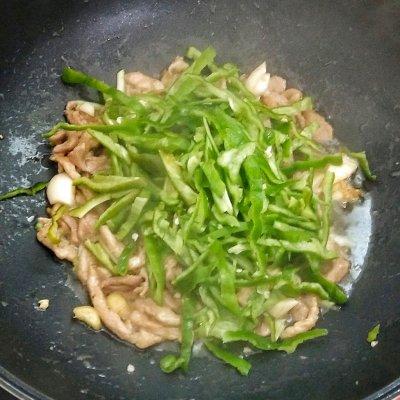 家常菜青椒肉丝~肉质嫩滑不柴，超下饭