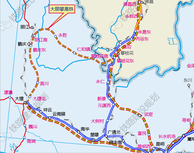 这条高铁，对大理、丽江极其重要，有希望今年会开工建设