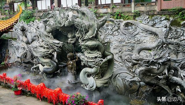 规模宏伟的绵阳圣水寺