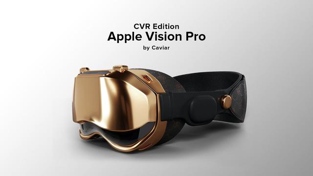 售价4万美元、限量24台，Caviar定制高端苹果Vision Pro头显