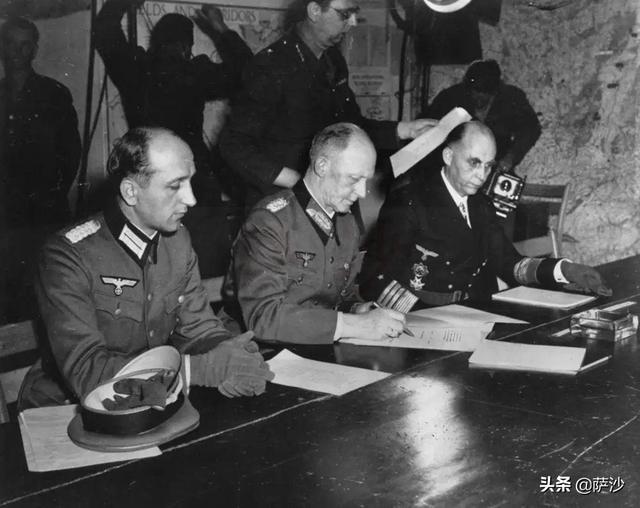 代表纳粹签署投降书的三名将军结局如何？1945年5月7日德国投降