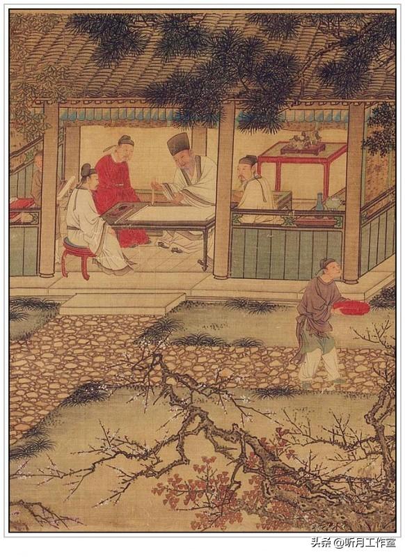 明代早期著名画家谢环十一幅流畅自如墨色浓淡相宜绘画作品赏析