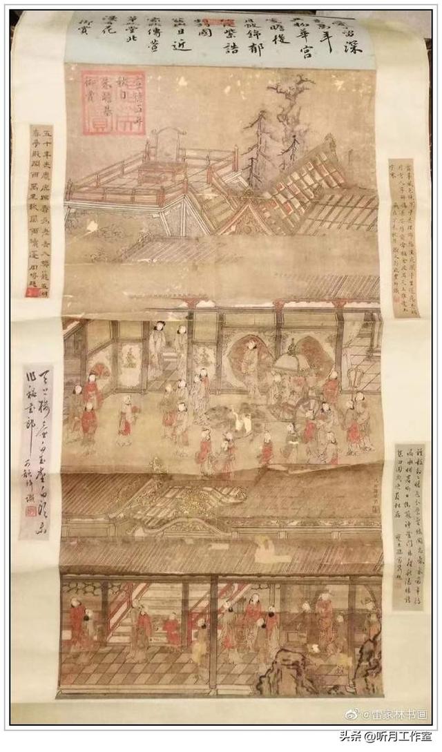 明代早期著名画家谢环十一幅流畅自如墨色浓淡相宜绘画作品赏析