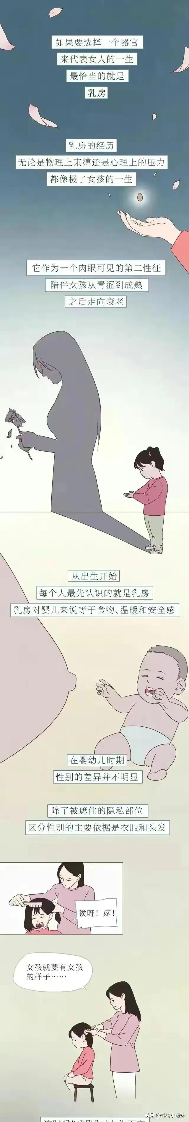 女人的胸，男生你懂多少？（漫画）