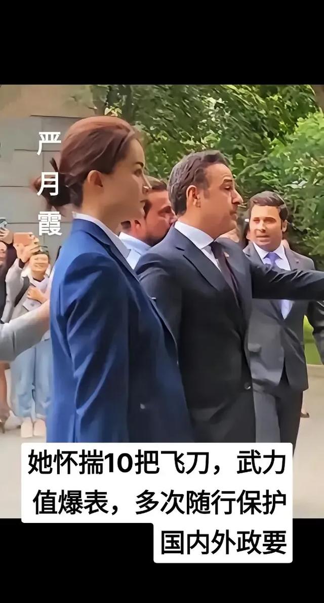 颜值爆表！泰国美女总理访华，特级保镖竟是“冷面女战神”