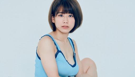 丰满车灯夺人眼球！日本正妹偶像 奥津マリリ 美照赏