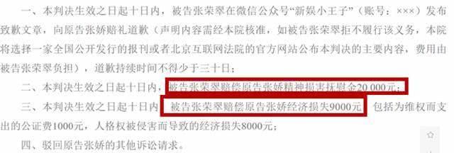 张天爱法律判决出来了！乳环获金主开心不实，错过八千万的片酬