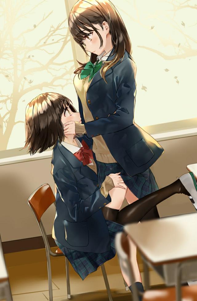 【P站美图推荐】#012期 制服百合特辑