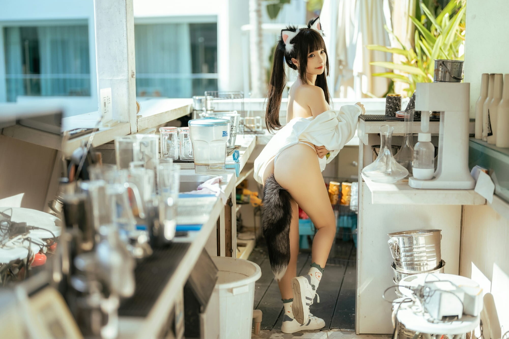 白嫩美女